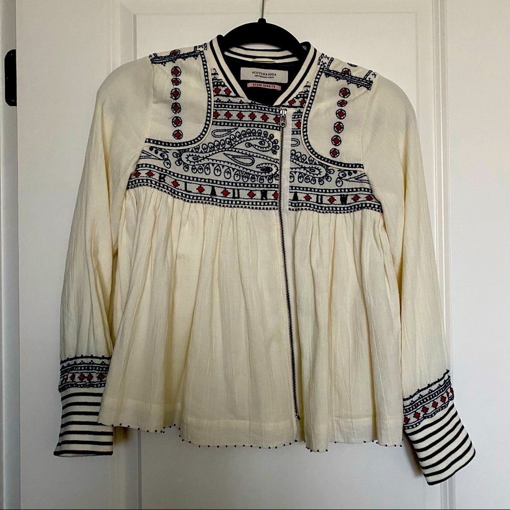 Scotch and Soda Zipper Blouse